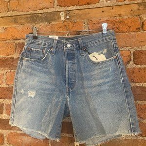 Levi's Premium 501 Mid Thigh Shorts - NEW WITH TAGS